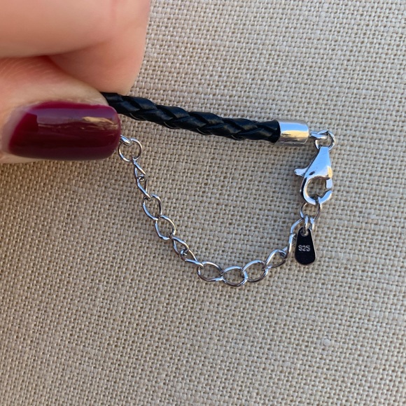 Handmade Turquoise and Sterling Silver UFO necklace - Picture 9 of 15